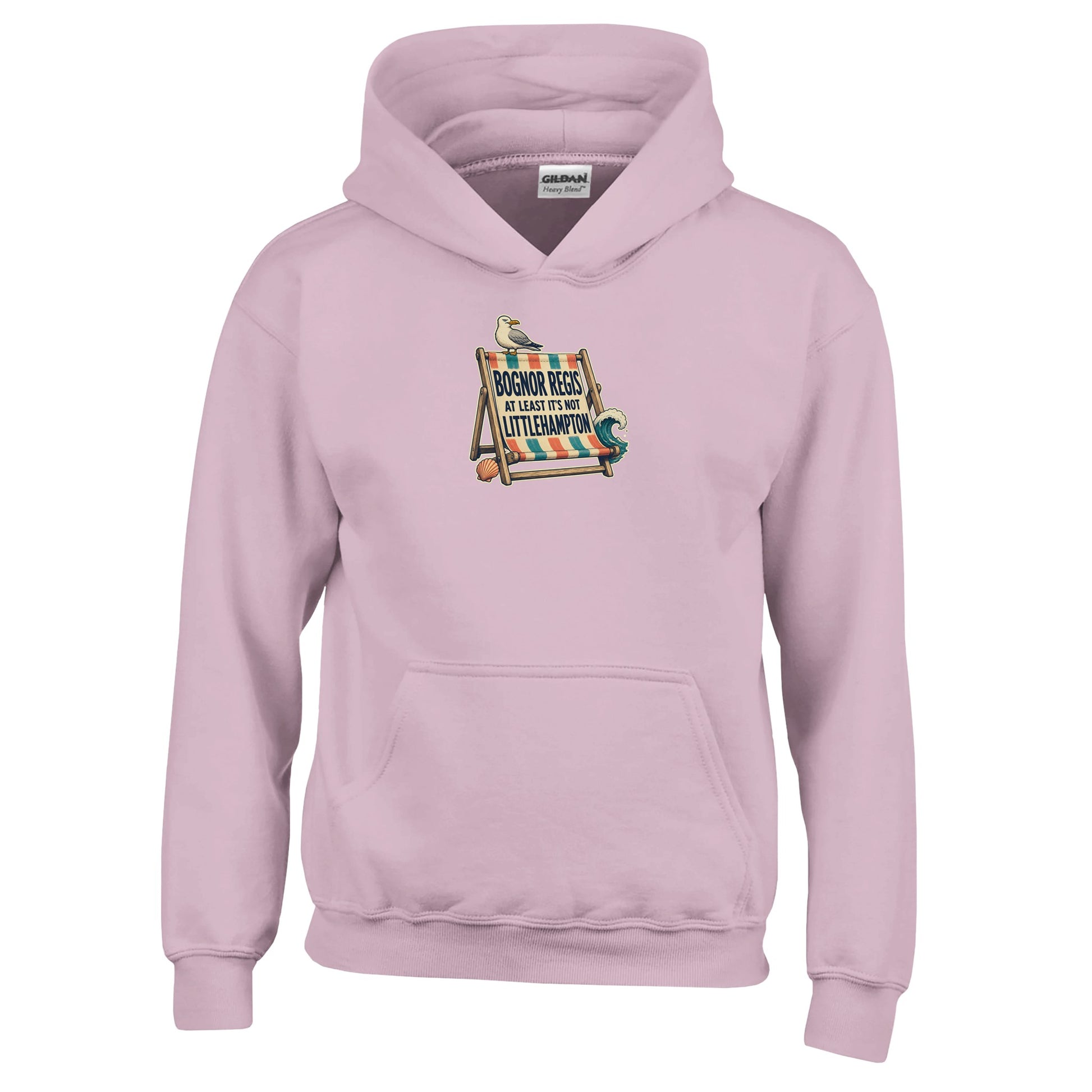 Bognor Regis — At Least It's Not Littlehampton Kids' Hoodie — product view 5
