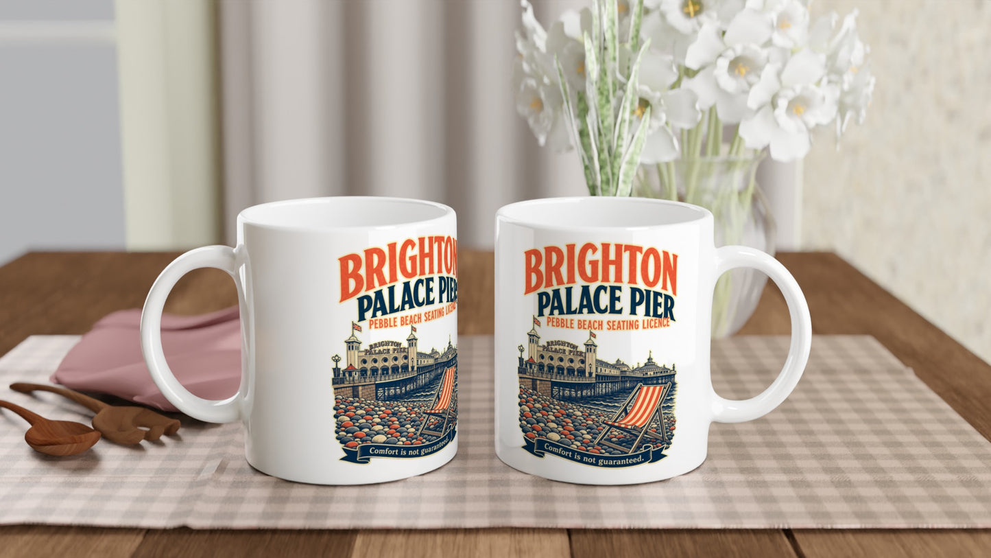 Brighton Pebble Beach Seating Licence Mug — product view 4