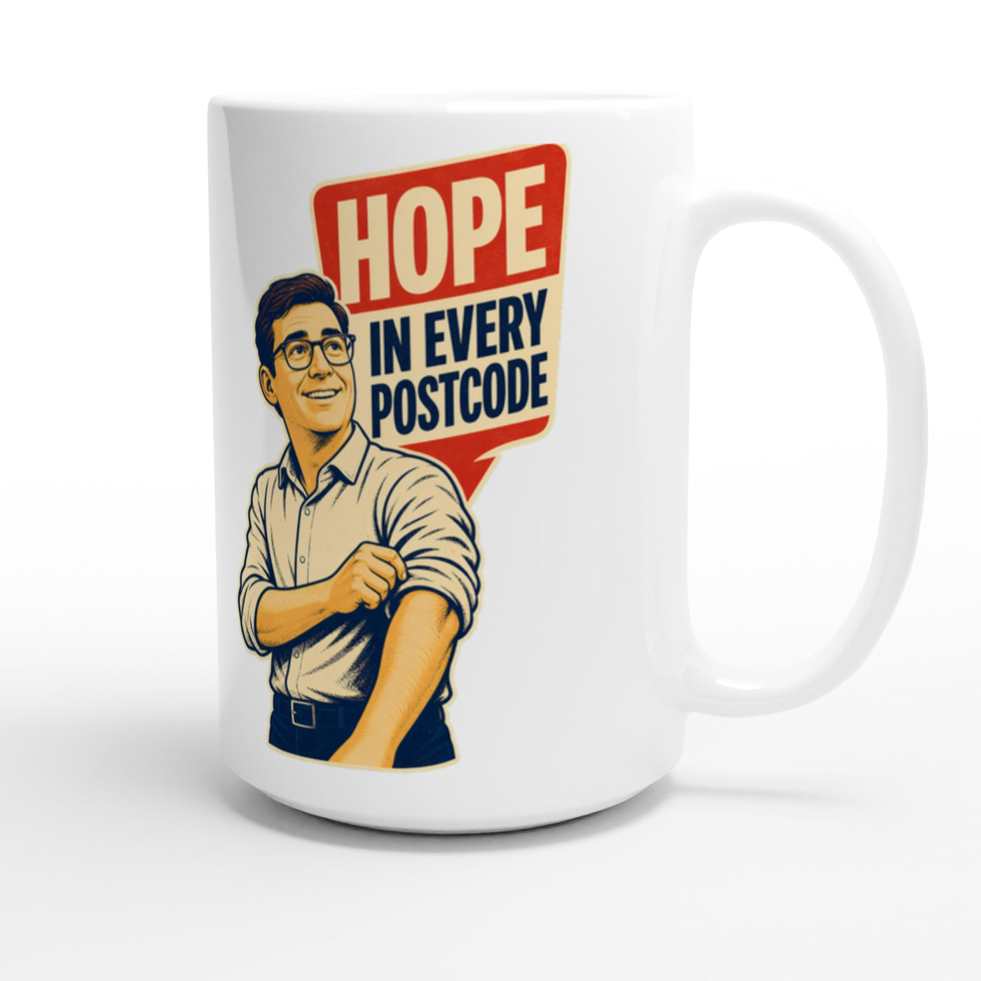 Hope in Every Postcode Large Mug