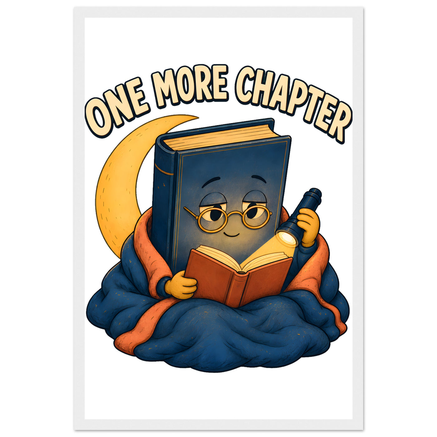 One More Chapter Reader Graphic Framed Wall Art