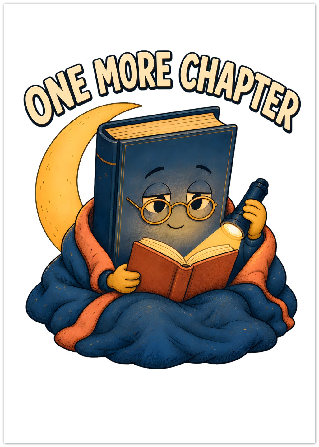One More Chapter Reader Graphic Greeting Card Pack