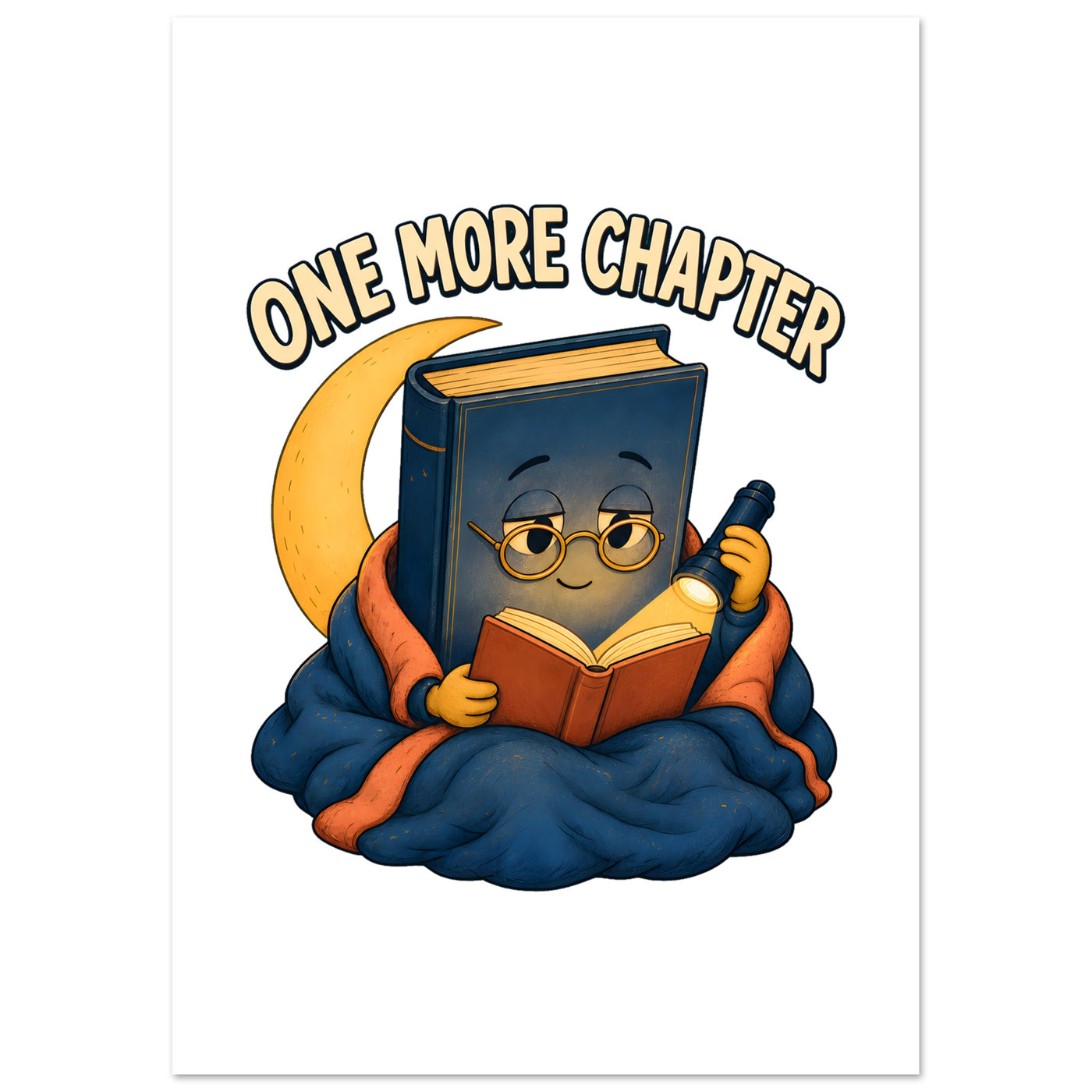 One More Chapter Reader Graphic Poster