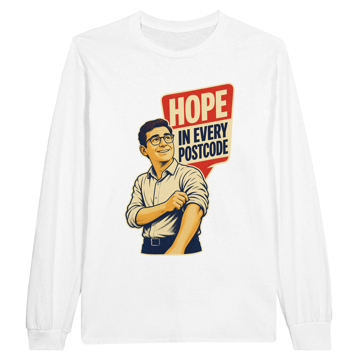 Hope in Every Postcode Long-Sleeve T-shirt