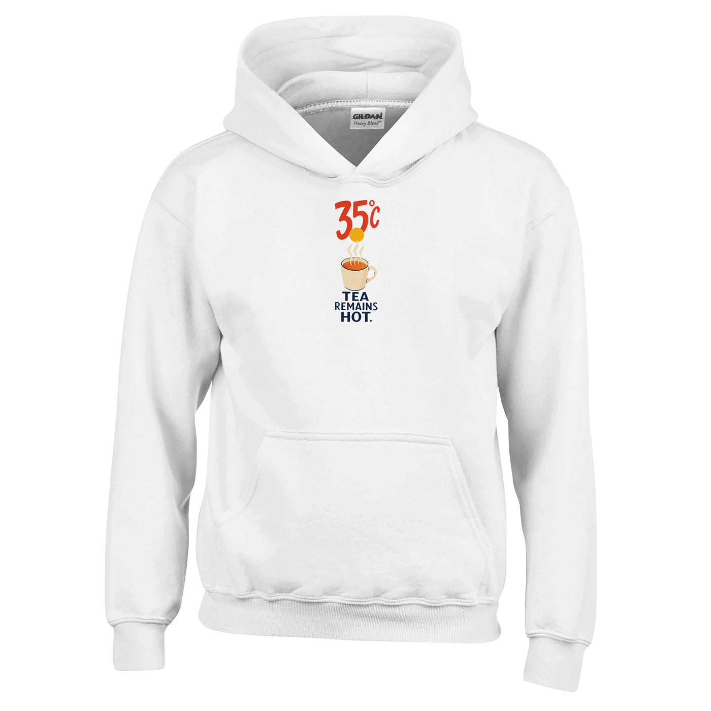 35°C — Tea Remains Hot Kids' Hoodie